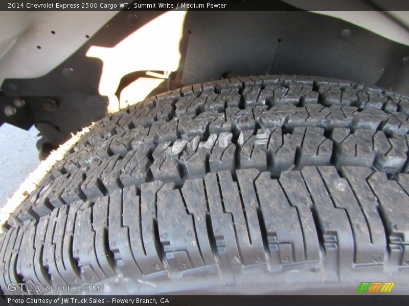 Summit White / Medium Pewter 2014 Chevrolet Express 2500 Cargo WT