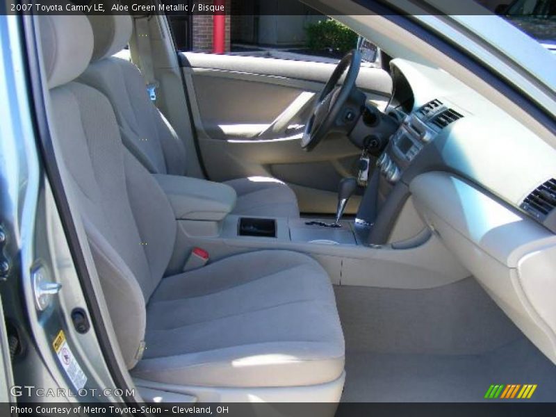 Aloe Green Metallic / Bisque 2007 Toyota Camry LE