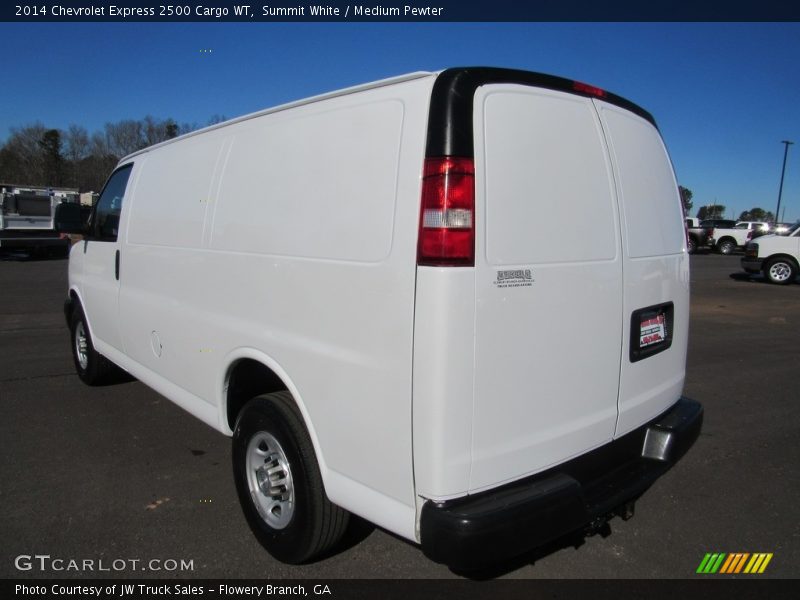 Summit White / Medium Pewter 2014 Chevrolet Express 2500 Cargo WT