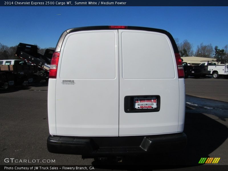 Summit White / Medium Pewter 2014 Chevrolet Express 2500 Cargo WT