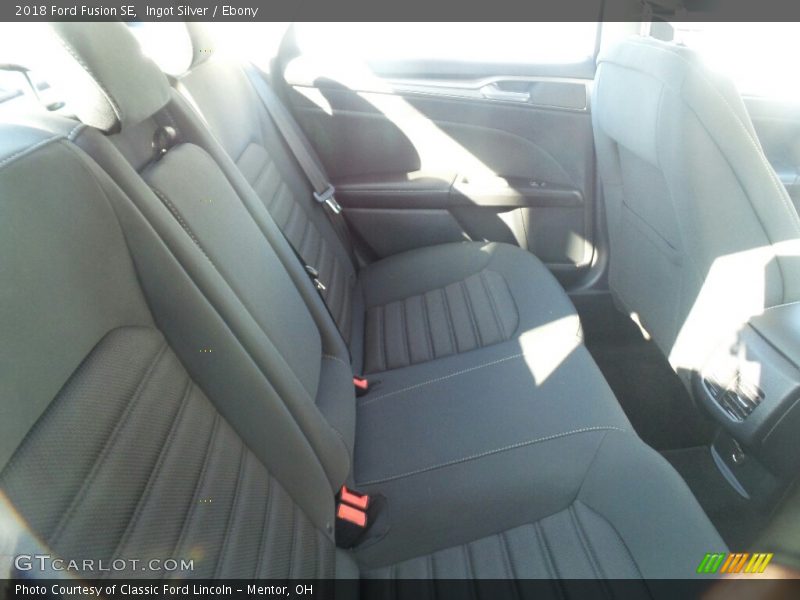 Ingot Silver / Ebony 2018 Ford Fusion SE