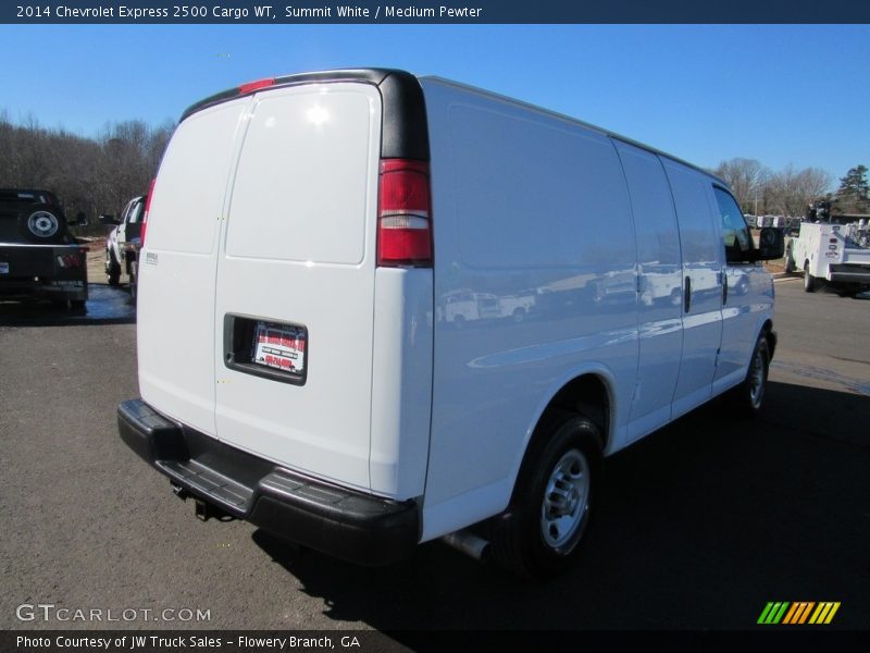 Summit White / Medium Pewter 2014 Chevrolet Express 2500 Cargo WT