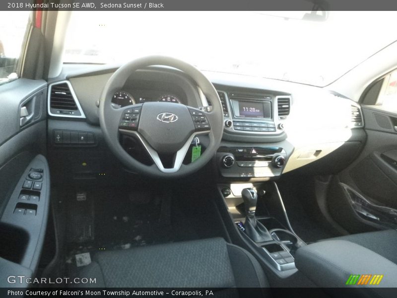 Sedona Sunset / Black 2018 Hyundai Tucson SE AWD