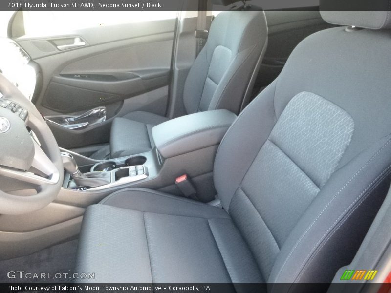Sedona Sunset / Black 2018 Hyundai Tucson SE AWD