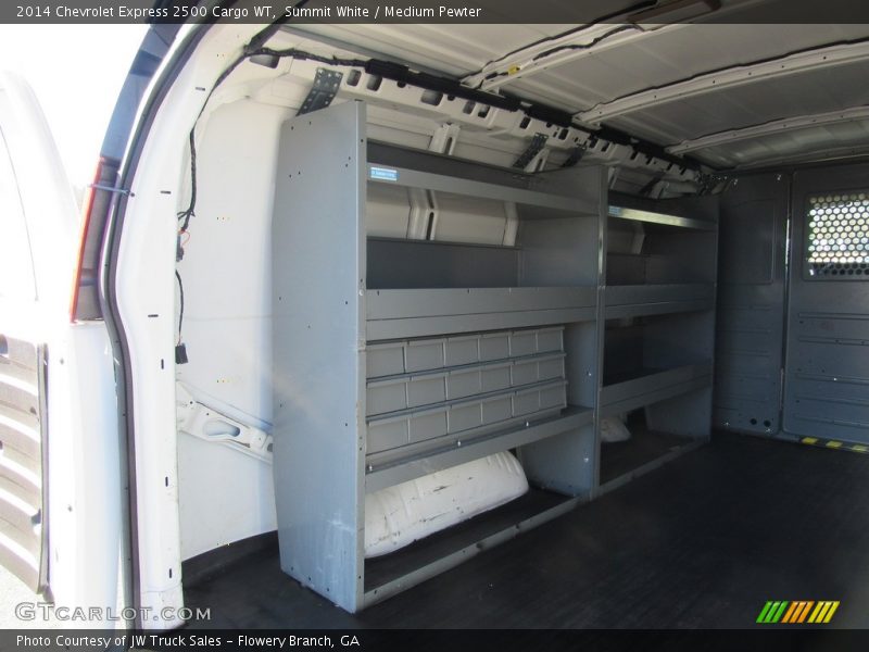Summit White / Medium Pewter 2014 Chevrolet Express 2500 Cargo WT