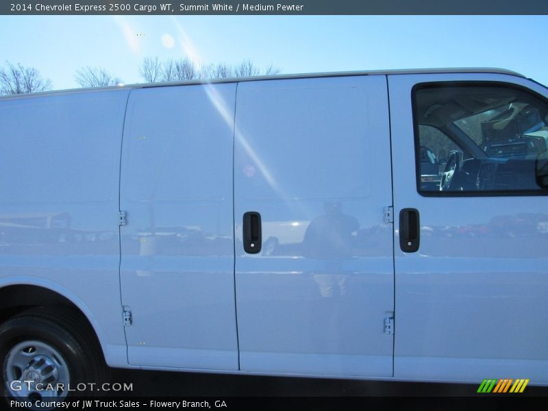 Summit White / Medium Pewter 2014 Chevrolet Express 2500 Cargo WT