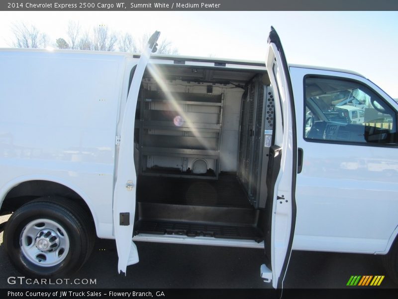 Summit White / Medium Pewter 2014 Chevrolet Express 2500 Cargo WT