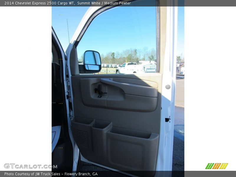 Summit White / Medium Pewter 2014 Chevrolet Express 2500 Cargo WT