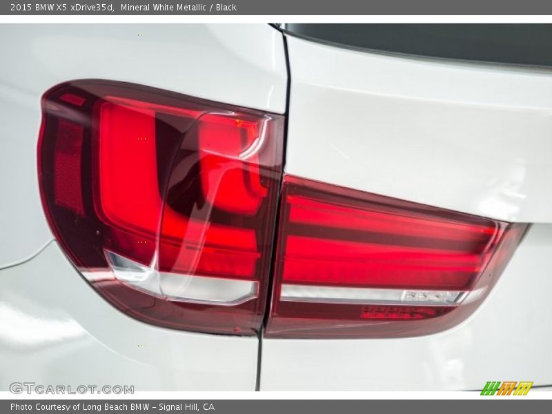 Mineral White Metallic / Black 2015 BMW X5 xDrive35d