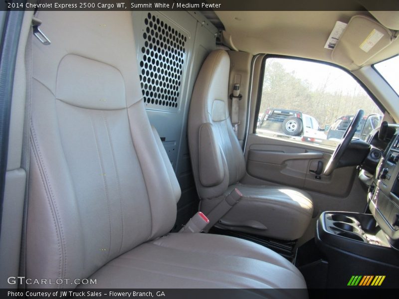 Summit White / Medium Pewter 2014 Chevrolet Express 2500 Cargo WT