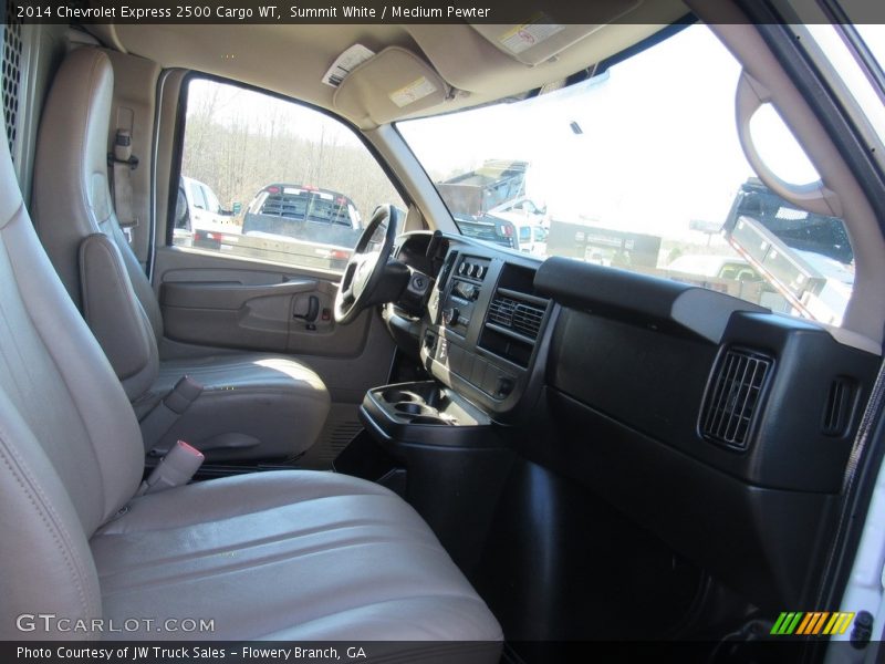 Summit White / Medium Pewter 2014 Chevrolet Express 2500 Cargo WT