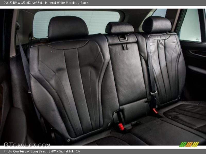 Mineral White Metallic / Black 2015 BMW X5 xDrive35d