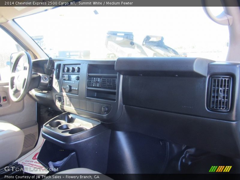 Summit White / Medium Pewter 2014 Chevrolet Express 2500 Cargo WT