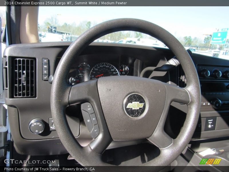 Summit White / Medium Pewter 2014 Chevrolet Express 2500 Cargo WT