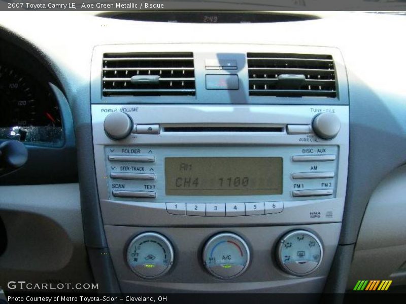Aloe Green Metallic / Bisque 2007 Toyota Camry LE