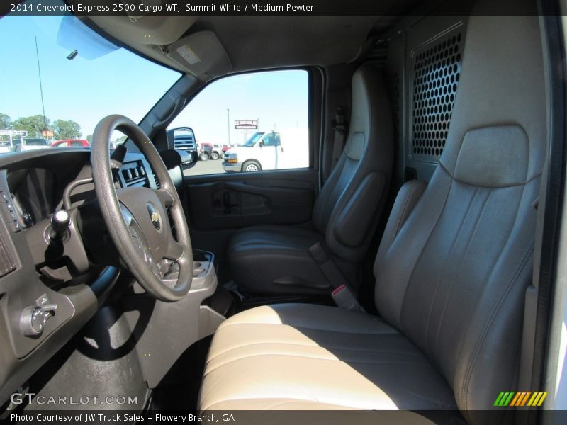 Summit White / Medium Pewter 2014 Chevrolet Express 2500 Cargo WT