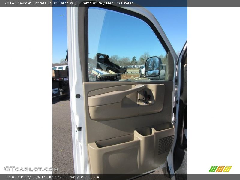 Summit White / Medium Pewter 2014 Chevrolet Express 2500 Cargo WT