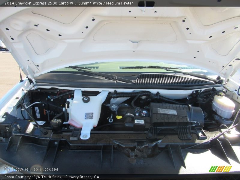 Summit White / Medium Pewter 2014 Chevrolet Express 2500 Cargo WT