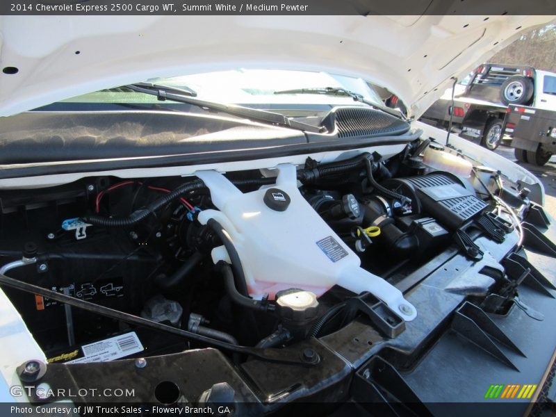 Summit White / Medium Pewter 2014 Chevrolet Express 2500 Cargo WT