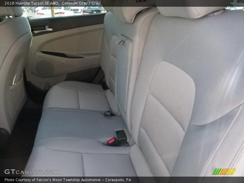 Coliseum Gray / Gray 2018 Hyundai Tucson SE AWD