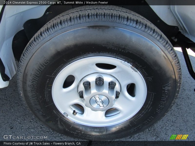Summit White / Medium Pewter 2014 Chevrolet Express 2500 Cargo WT