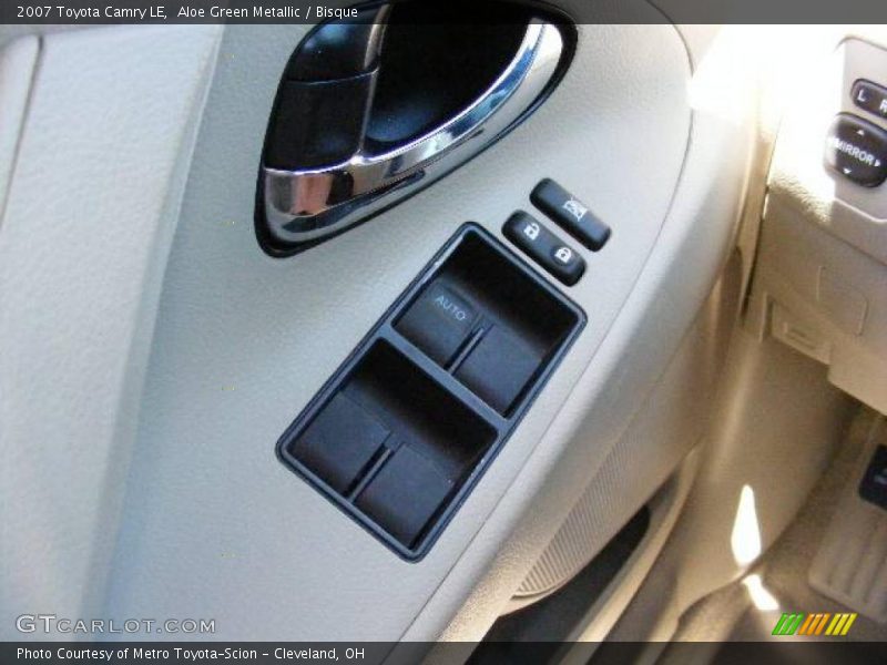 Aloe Green Metallic / Bisque 2007 Toyota Camry LE