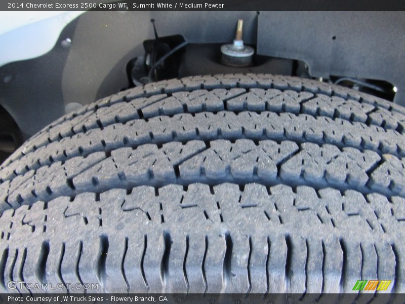 Summit White / Medium Pewter 2014 Chevrolet Express 2500 Cargo WT