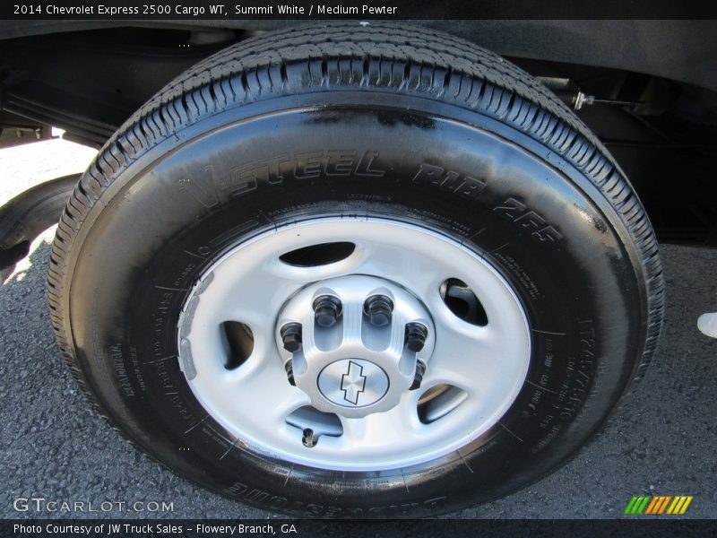 Summit White / Medium Pewter 2014 Chevrolet Express 2500 Cargo WT