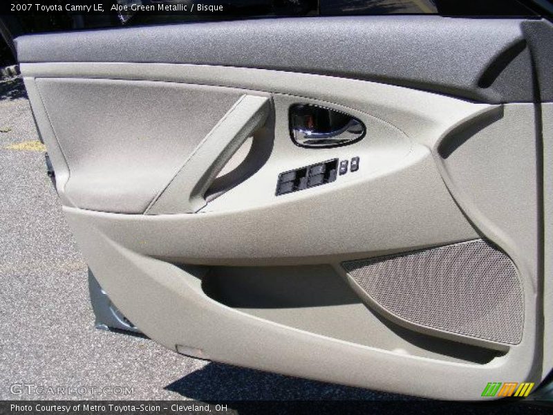 Aloe Green Metallic / Bisque 2007 Toyota Camry LE