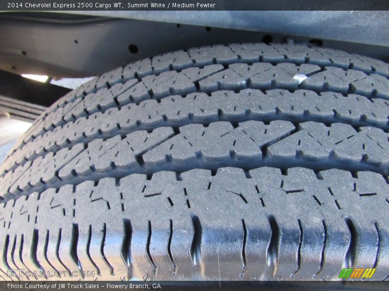 Summit White / Medium Pewter 2014 Chevrolet Express 2500 Cargo WT