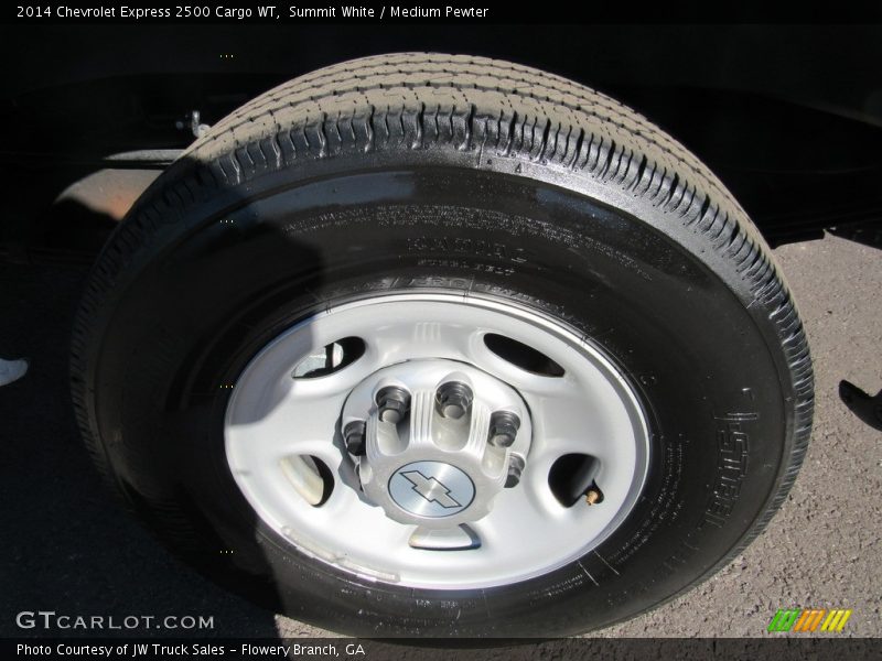 Summit White / Medium Pewter 2014 Chevrolet Express 2500 Cargo WT