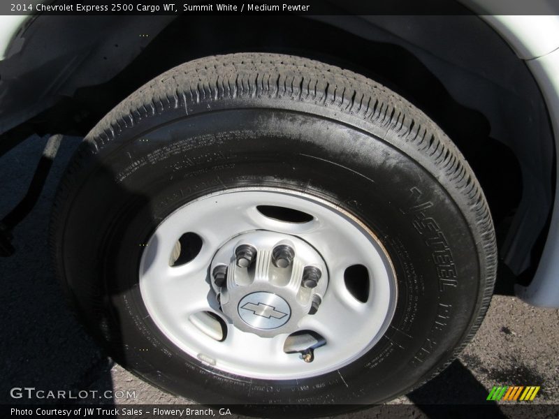 Summit White / Medium Pewter 2014 Chevrolet Express 2500 Cargo WT