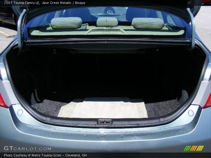 Aloe Green Metallic / Bisque 2007 Toyota Camry LE