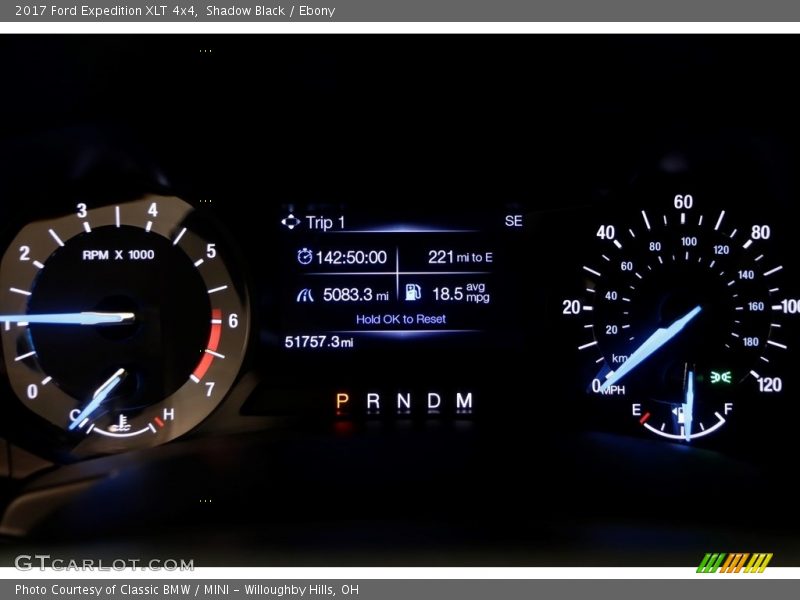 Shadow Black / Ebony 2017 Ford Expedition XLT 4x4