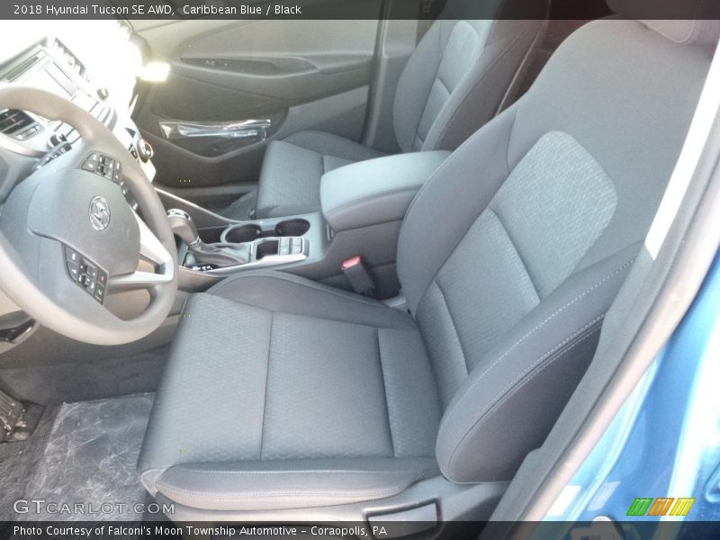 Caribbean Blue / Black 2018 Hyundai Tucson SE AWD
