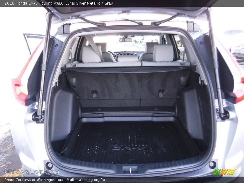 Lunar Silver Metallic / Gray 2018 Honda CR-V Touring AWD