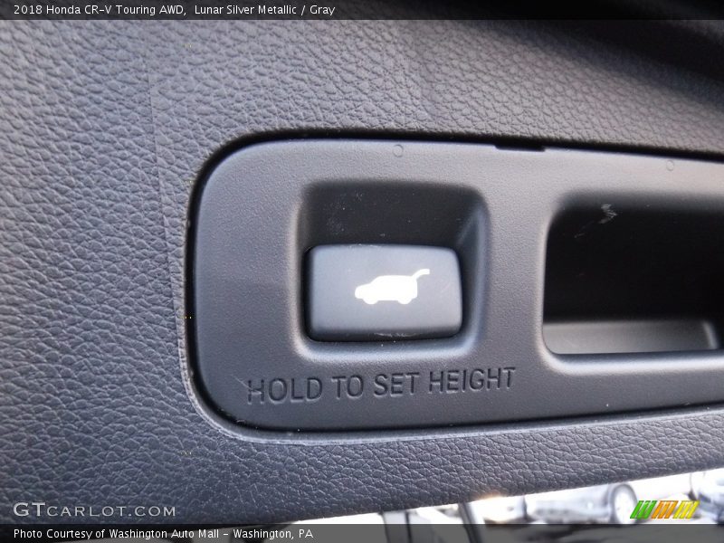 Lunar Silver Metallic / Gray 2018 Honda CR-V Touring AWD