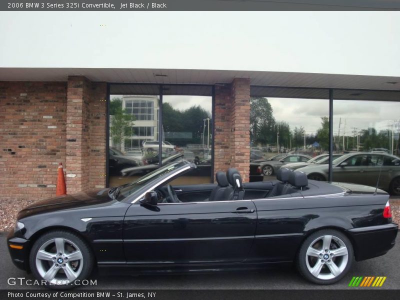 Jet Black / Black 2006 BMW 3 Series 325i Convertible