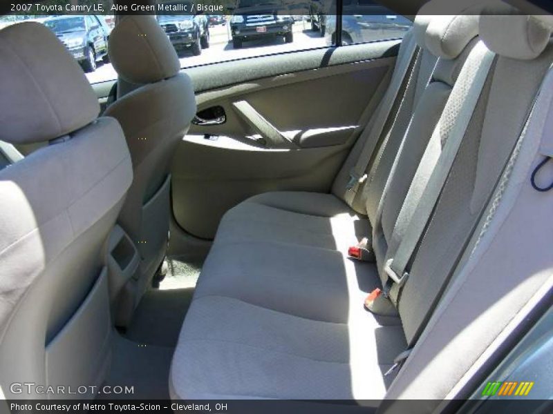 Aloe Green Metallic / Bisque 2007 Toyota Camry LE