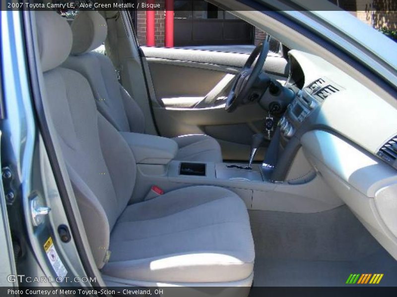 Aloe Green Metallic / Bisque 2007 Toyota Camry LE
