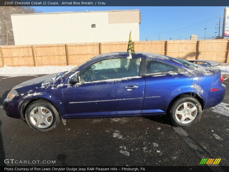 Arrival Blue Metallic / Gray 2006 Chevrolet Cobalt LS Coupe