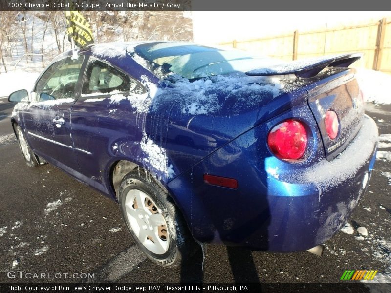 Arrival Blue Metallic / Gray 2006 Chevrolet Cobalt LS Coupe