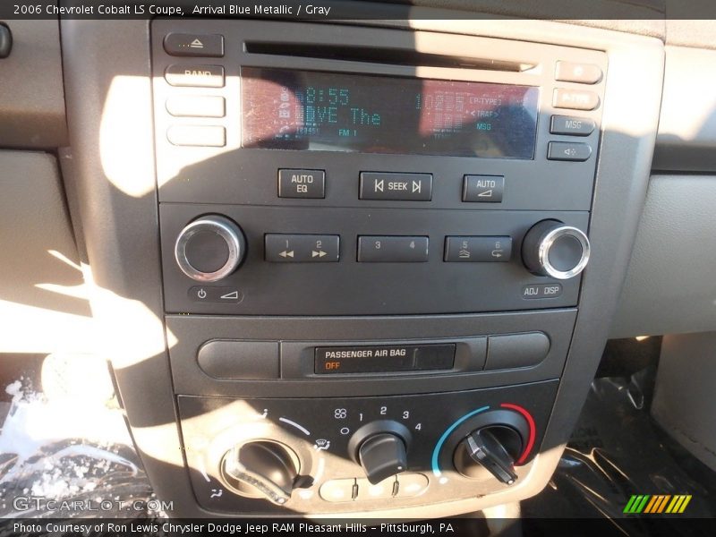 Arrival Blue Metallic / Gray 2006 Chevrolet Cobalt LS Coupe