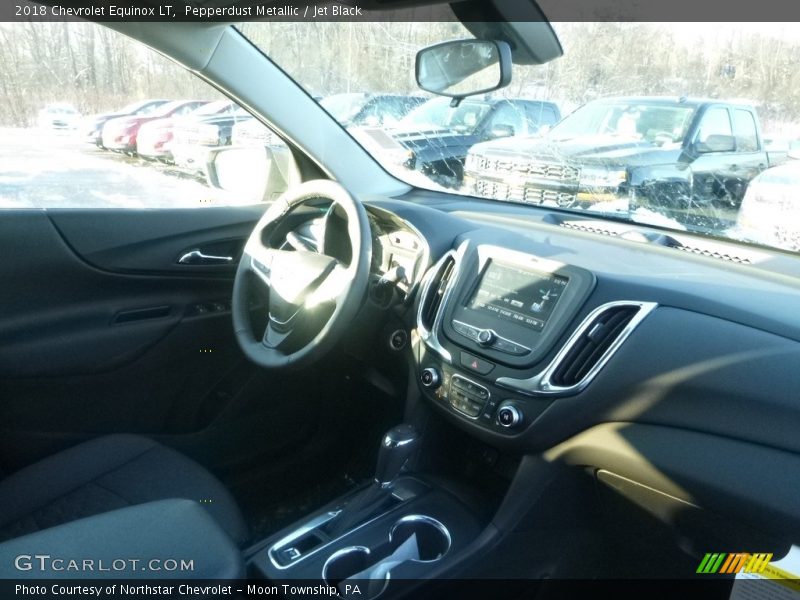 Pepperdust Metallic / Jet Black 2018 Chevrolet Equinox LT