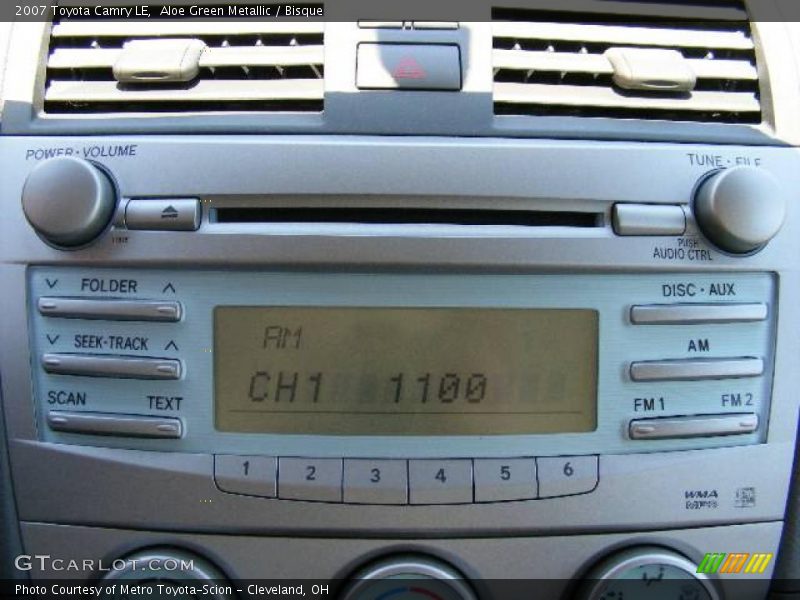 Aloe Green Metallic / Bisque 2007 Toyota Camry LE