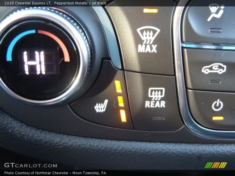 Pepperdust Metallic / Jet Black 2018 Chevrolet Equinox LT