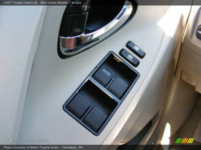 Aloe Green Metallic / Bisque 2007 Toyota Camry LE