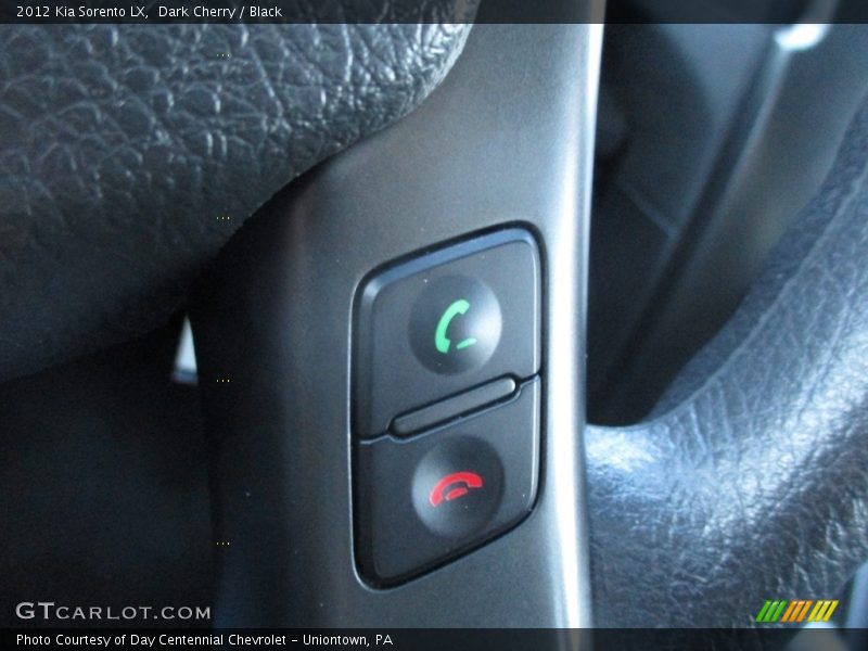 Dark Cherry / Black 2012 Kia Sorento LX