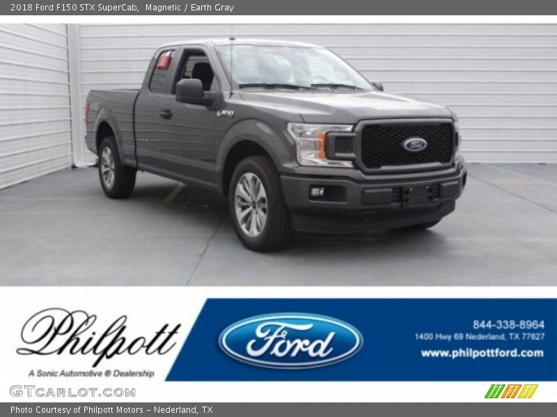 Magnetic / Earth Gray 2018 Ford F150 STX SuperCab