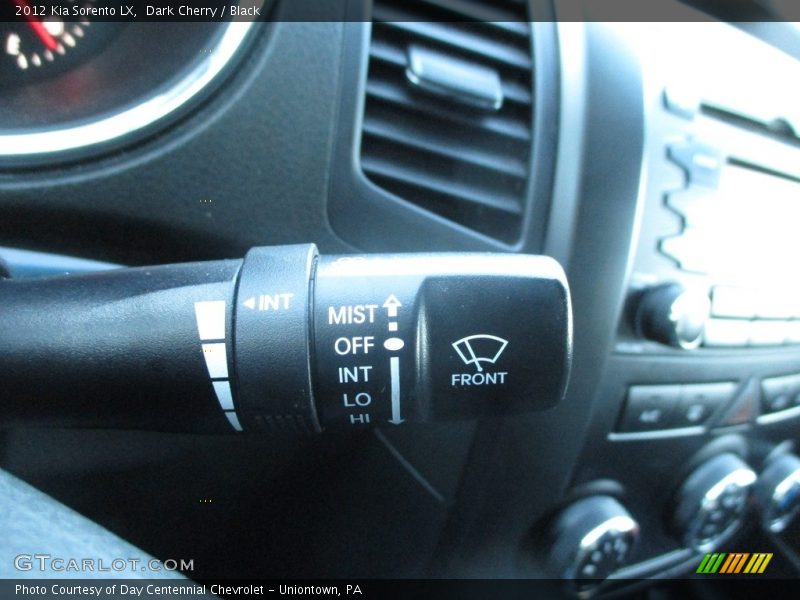 Dark Cherry / Black 2012 Kia Sorento LX
